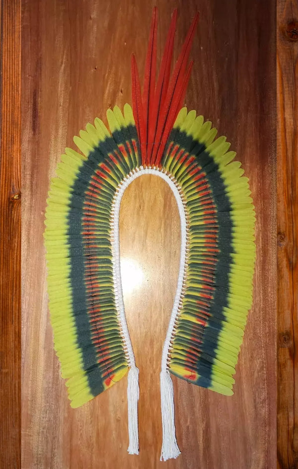 Cocar Cacique Papagaio